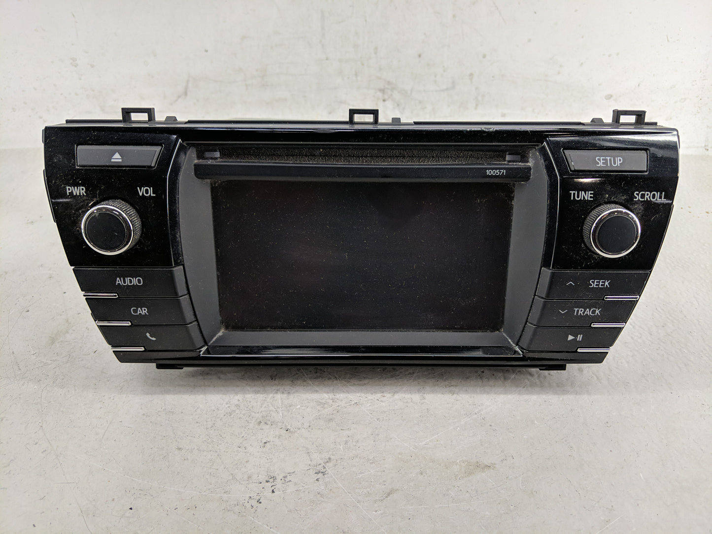 2014-2019 Toyota Corolla Radio AM FM Cd Player Receiver Replacement P/N:86140-02470 86120-02F60 Fits OEM Used Auto Parts - O