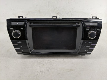 2014-2019 Toyota Corolla Radio AM FM Cd Player Receiver Replacement P/N:86140-02470 86120-02F60 Fits OEM Used Auto Parts - O