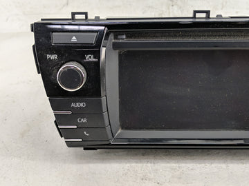 2014-2019 Toyota Corolla Radio AM FM Cd Player Receiver Replacement P/N:86140-02470 86120-02F60 Fits OEM Used Auto Parts