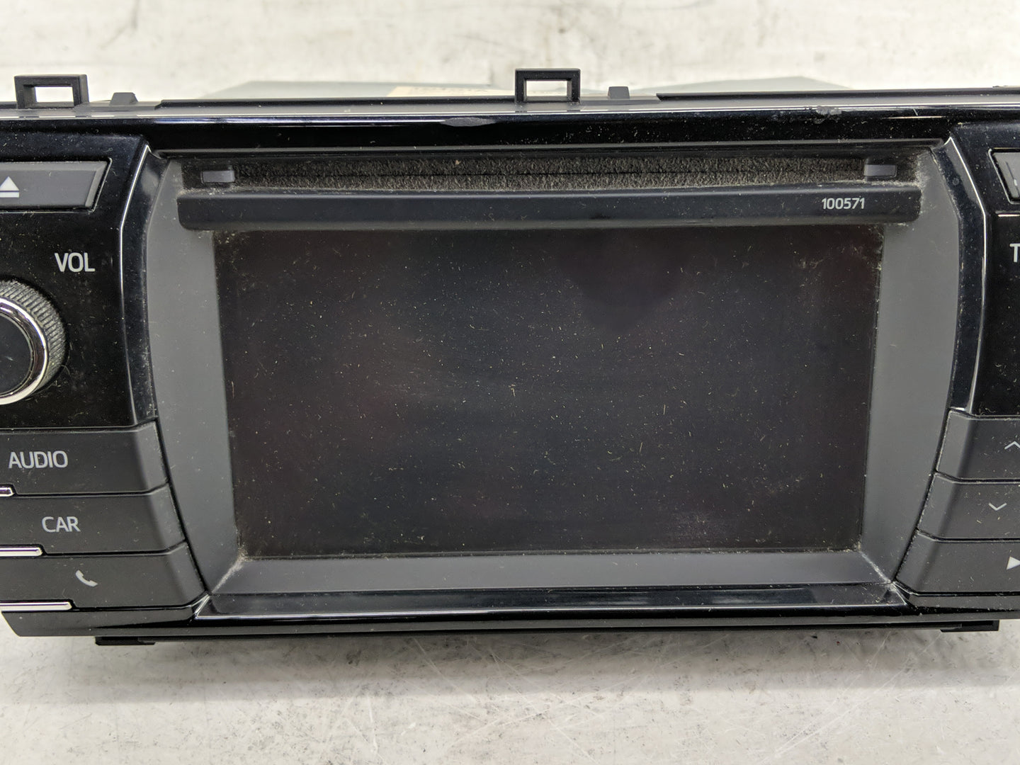 2014-2019 Toyota Corolla Radio AM FM Cd Player Receiver Replacement P/N:86140-02470 86120-02F60 Fits OEM Used Auto Parts - O