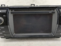 2014-2019 Toyota Corolla Radio AM FM Cd Player Receiver Replacement P/N:86140-02470 86120-02F60 Fits OEM Used Auto Parts - O