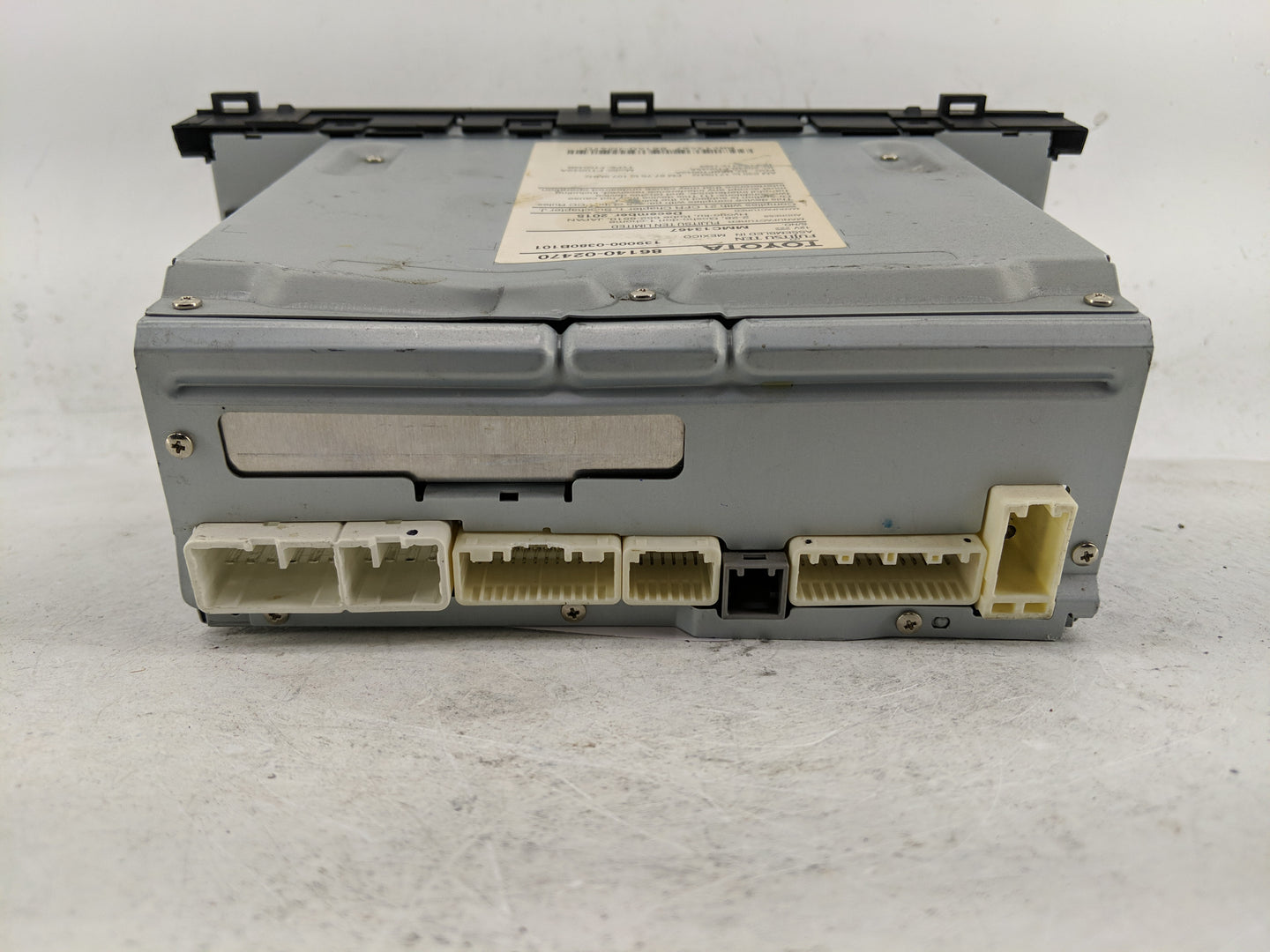 2014-2019 Toyota Corolla Radio AM FM Cd Player Receiver Replacement P/N:86140-02470 86120-02F60 Fits OEM Used Auto Parts - O