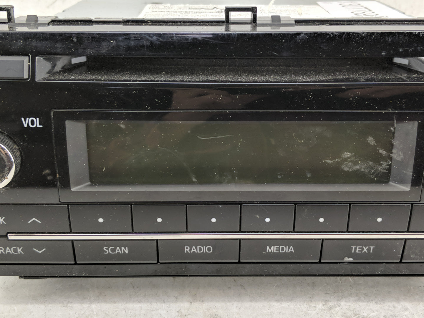 2014-2019 Toyota Corolla Radio AM FM Cd Player Receiver Replacement P/N:86120-02F60 Fits OEM Used Auto Parts - Oemusedautopa