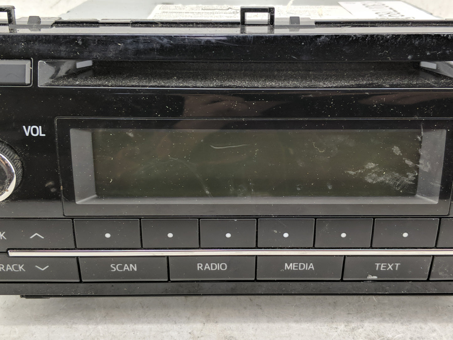 2014-2019 Toyota Corolla Radio AM FM Cd Player Receiver Replacement P/N:86120-02F60 Fits OEM Used Auto Parts - Oemusedautopa