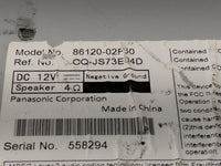 2014-2019 Toyota Corolla Radio AM FM Cd Player Receiver Replacement P/N:86120-02F60 Fits OEM Used Auto Parts - Oemusedautopa