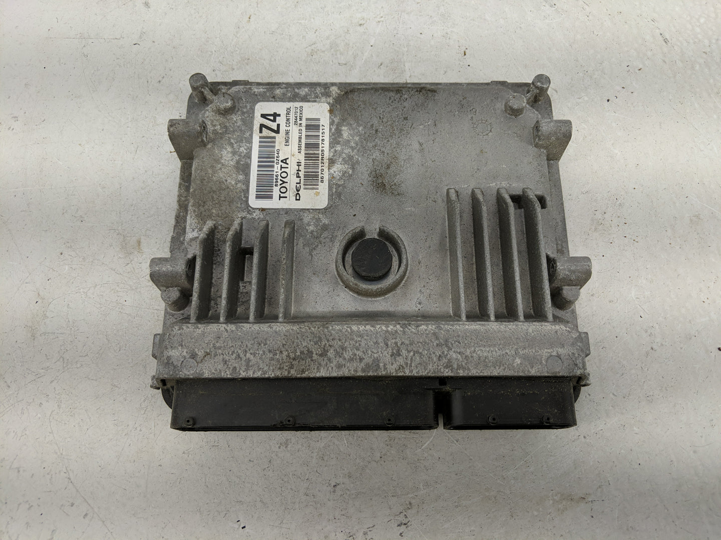 2015-2016 Toyota Corolla PCM Engine Control Computer ECU ECM PCU OEM P/N:89661-0Z640 Z4 Fits Fits 2015 2016 OEM Used Auto Pa