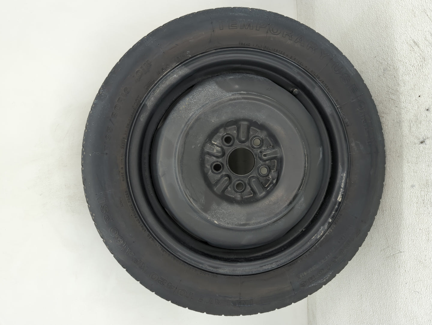 2003-2020 Toyota Corolla Spare Donut Tire Wheel Rim Oem - Oemusedautoparts1.com