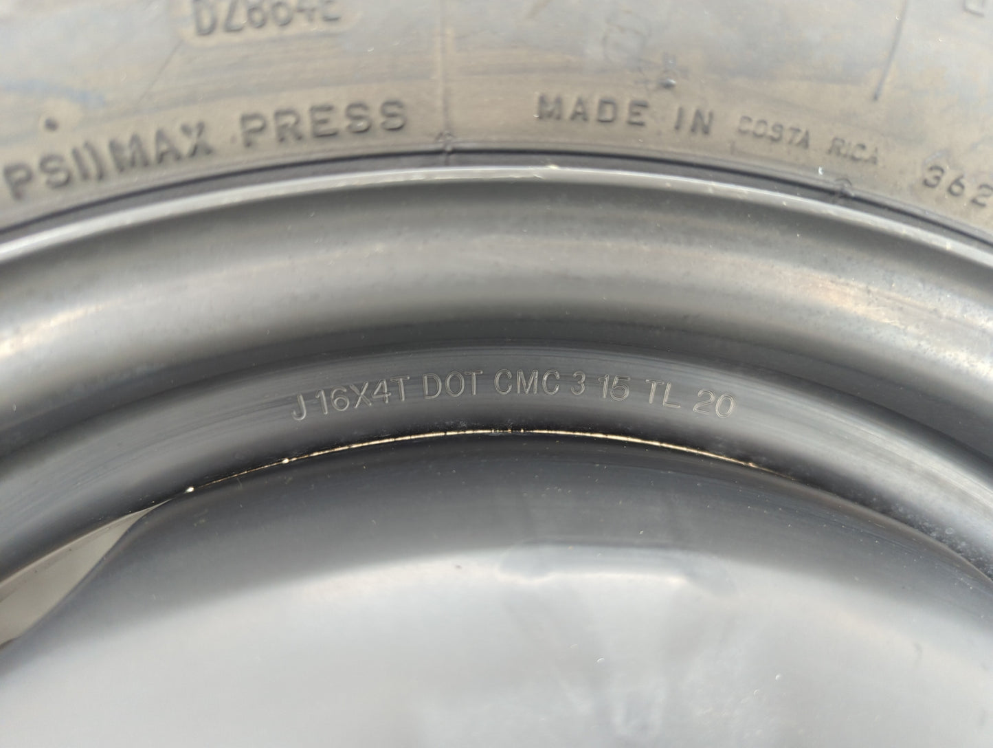 2003-2020 Toyota Corolla Spare Donut Tire Wheel Rim Oem - Oemusedautoparts1.com