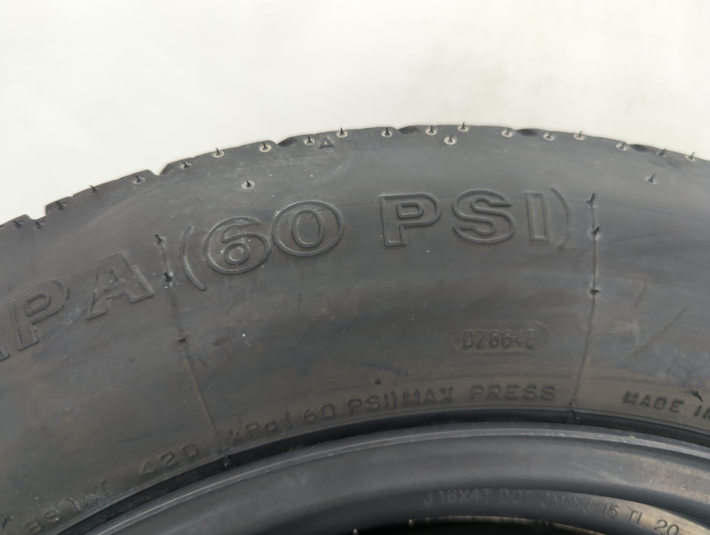 2003-2020 Toyota Corolla Spare Donut Tire Wheel Rim Oem - Oemusedautoparts1.com