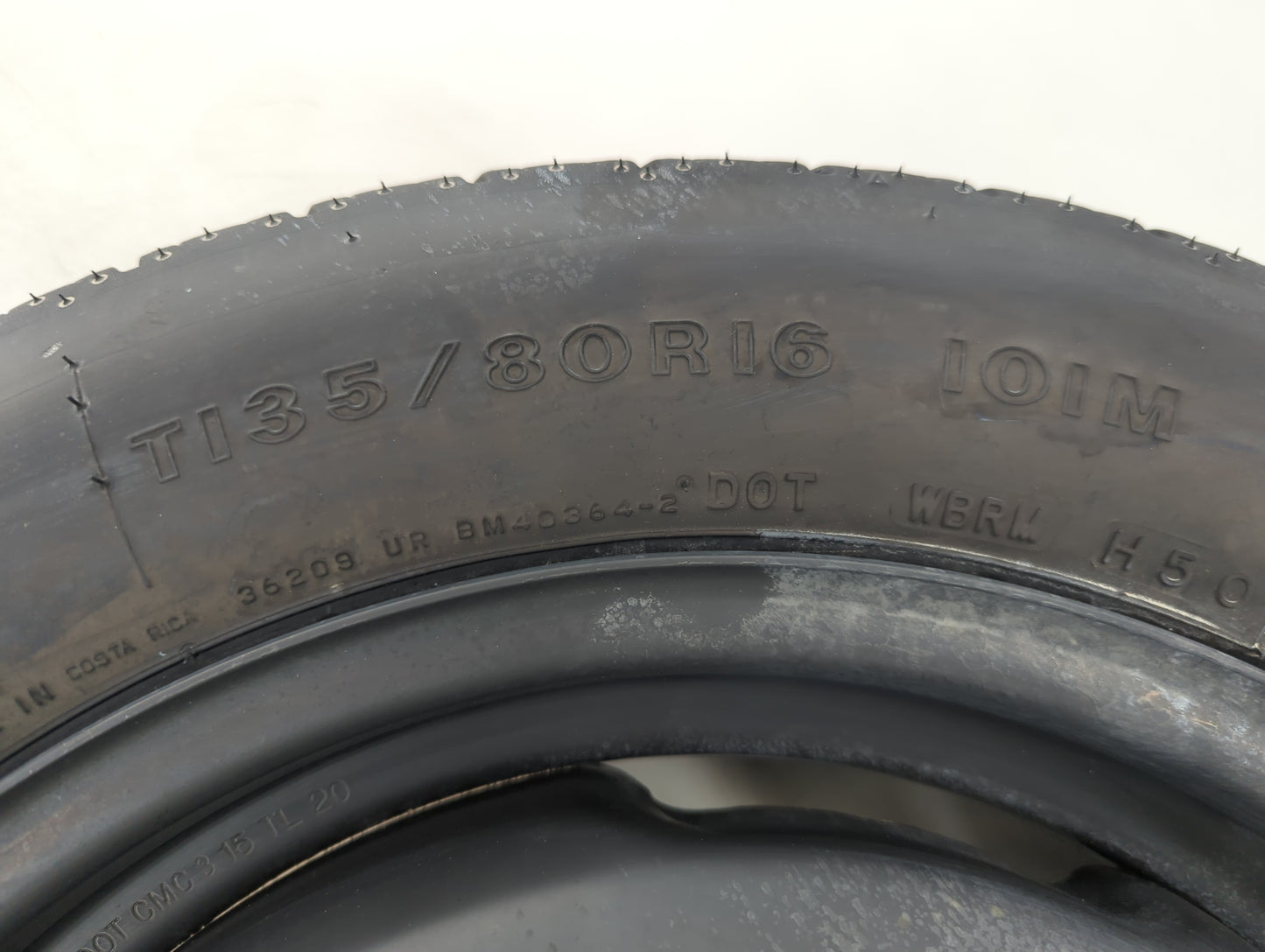 2003-2020 Toyota Corolla Spare Donut Tire Wheel Rim Oem - Oemusedautoparts1.com