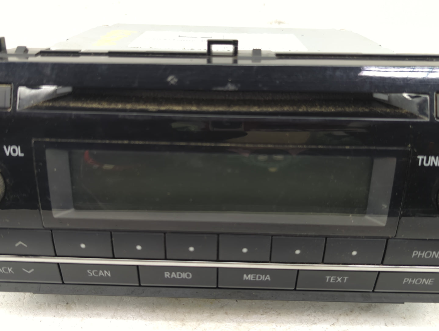 2014-2016 Toyota Corolla Radio AM FM Cd Player Receiver Replacement P/N:86120-02F60 Fits Fits 2014 2015 2016 OEM Used Auto P