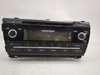 compare product 2014-2016 Toyota Corolla Radio AM FM Cd Player Receiver Replacement P/N:86120-02F60 Fits Fits 2014 2015 2016 OEM Used Auto Parts
