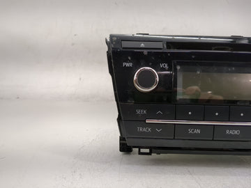 2014-2016 Toyota Corolla Radio AM FM Cd Player Receiver Replacement P/N:86120-02F60 Fits Fits 2014 2015 2016 OEM Used Auto Parts