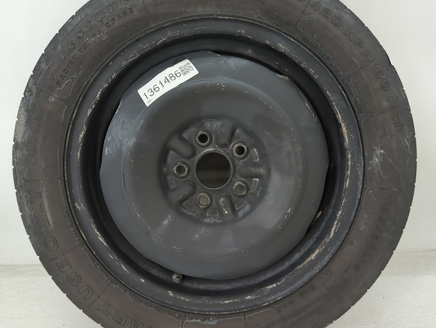 2003-2020 Toyota Corolla Spare Donut Tire Wheel Rim Oem - Oemusedautoparts1.com