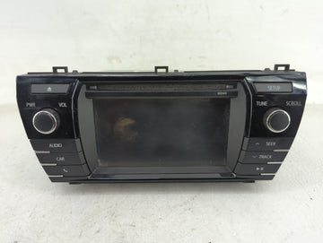 2014-2016 Toyota Corolla Radio AM FM Cd Player Receiver Replacement P/N:86140-02050 Fits Fits 2014 2015 2016 OEM Used Auto P