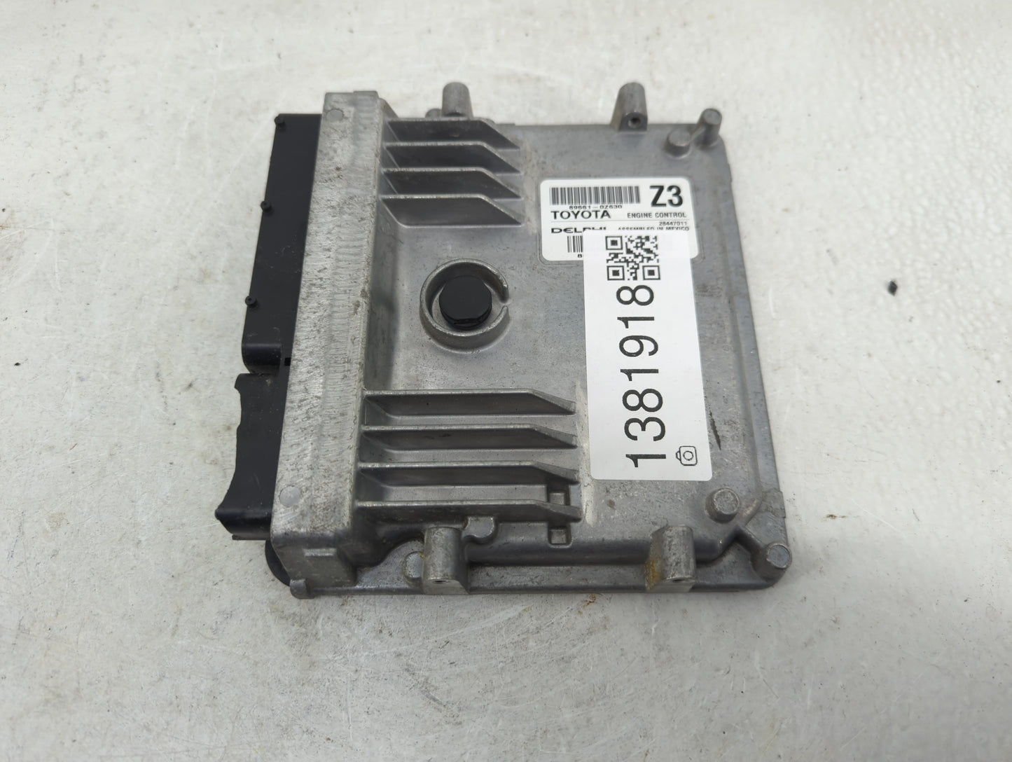 2015 Toyota Corolla PCM Engine Control Computer ECU ECM PCU OEM P/N:89661-0Z630 Fits OEM Used Auto Parts - Oemusedautoparts1