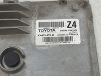 2015-2016 Toyota Corolla PCM Engine Control Computer ECU ECM PCU OEM P/N:89661-0Z640 Fits Fits 2015 2016 OEM Used Auto Parts