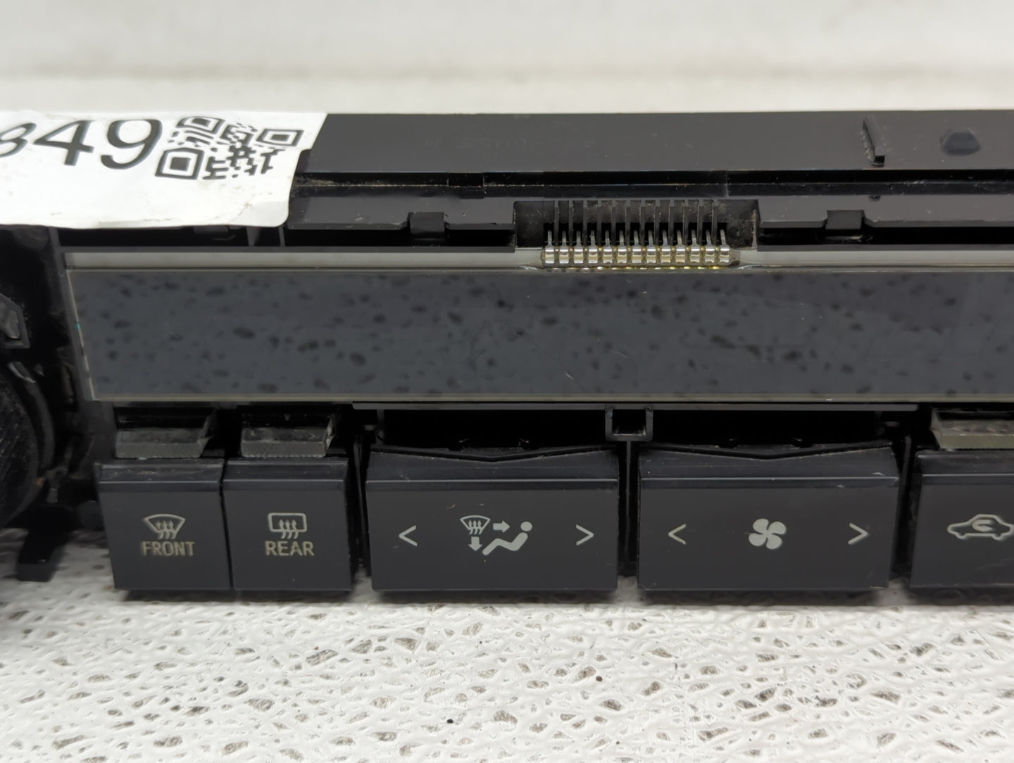 2014-2016 Toyota Corolla Climate Control Module Temperature AC/Heater Replacement P/N:75F832 55900-02500 Fits Fits 2014 2015