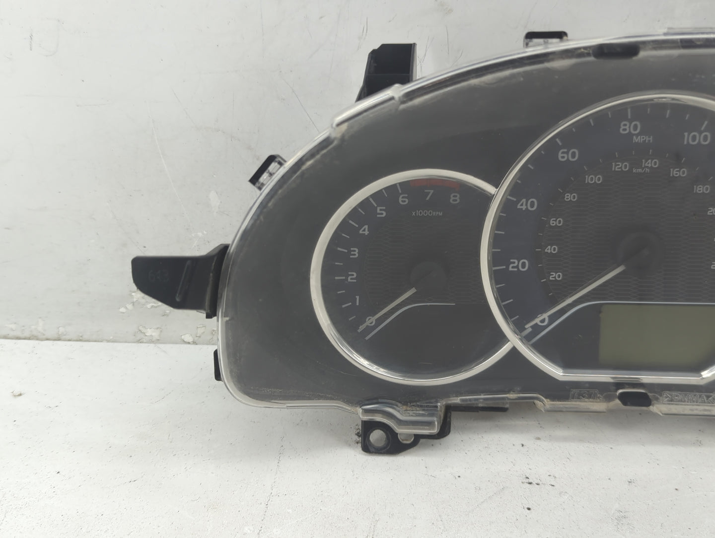 2014-2016 Toyota Corolla Instrument Cluster Speedometer Gauges P/N:83800-0ZX10 Fits Fits 2014 2015 2016 OEM Used Auto Parts 