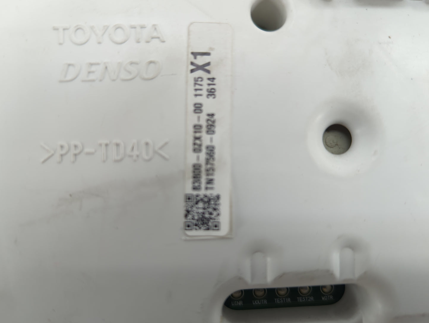2014-2016 Toyota Corolla Instrument Cluster Speedometer Gauges P/N:83800-0ZX10-00 Fits Fits 2014 2015 2016 OEM Used Auto Par