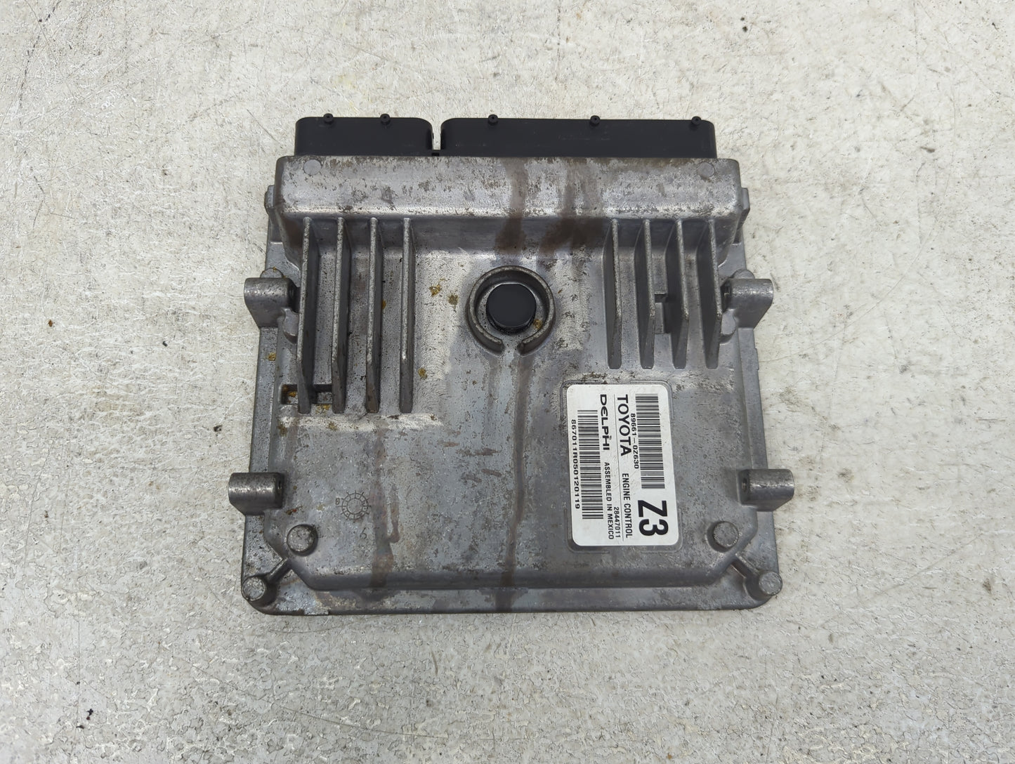 2015-2016 Toyota Corolla PCM Engine Control Computer ECU ECM PCU OEM P/N:89661-0Z630 Fits Fits 2015 2016 OEM Used Auto Parts