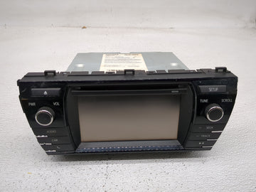 2014-2016 Toyota Corolla Radio AM FM Cd Player Receiver Replacement P/N:86140-02050 Fits Fits 2014 2015 2016 OEM Used Auto P