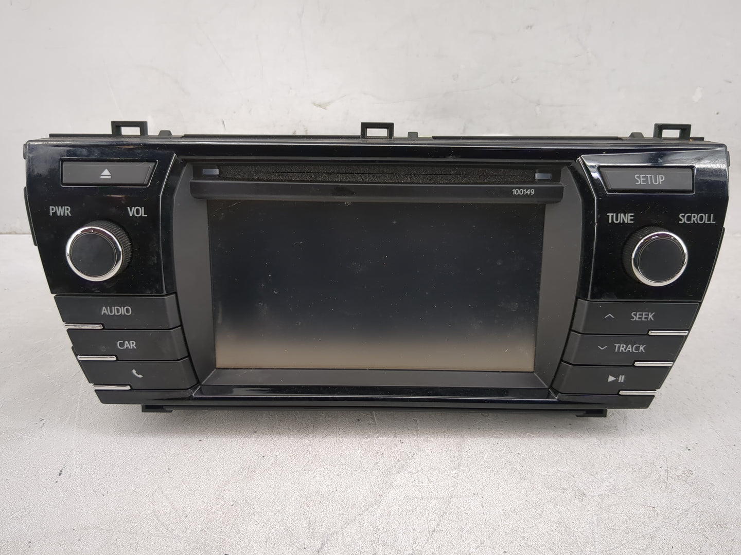 2014-2016 Toyota Corolla Radio AM FM Cd Player Receiver Replacement P/N:86140-02050 Fits Fits 2014 2015 2016 OEM Used Auto P