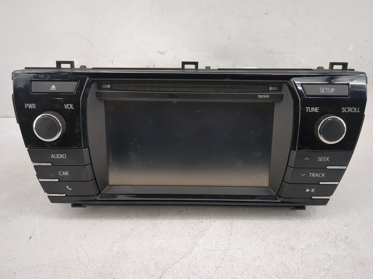 2014-2016 Toyota Corolla Radio AM FM Cd Player Receiver Replacement P/N:86140-02050 Fits Fits 2014 2015 2016 OEM Used Auto P