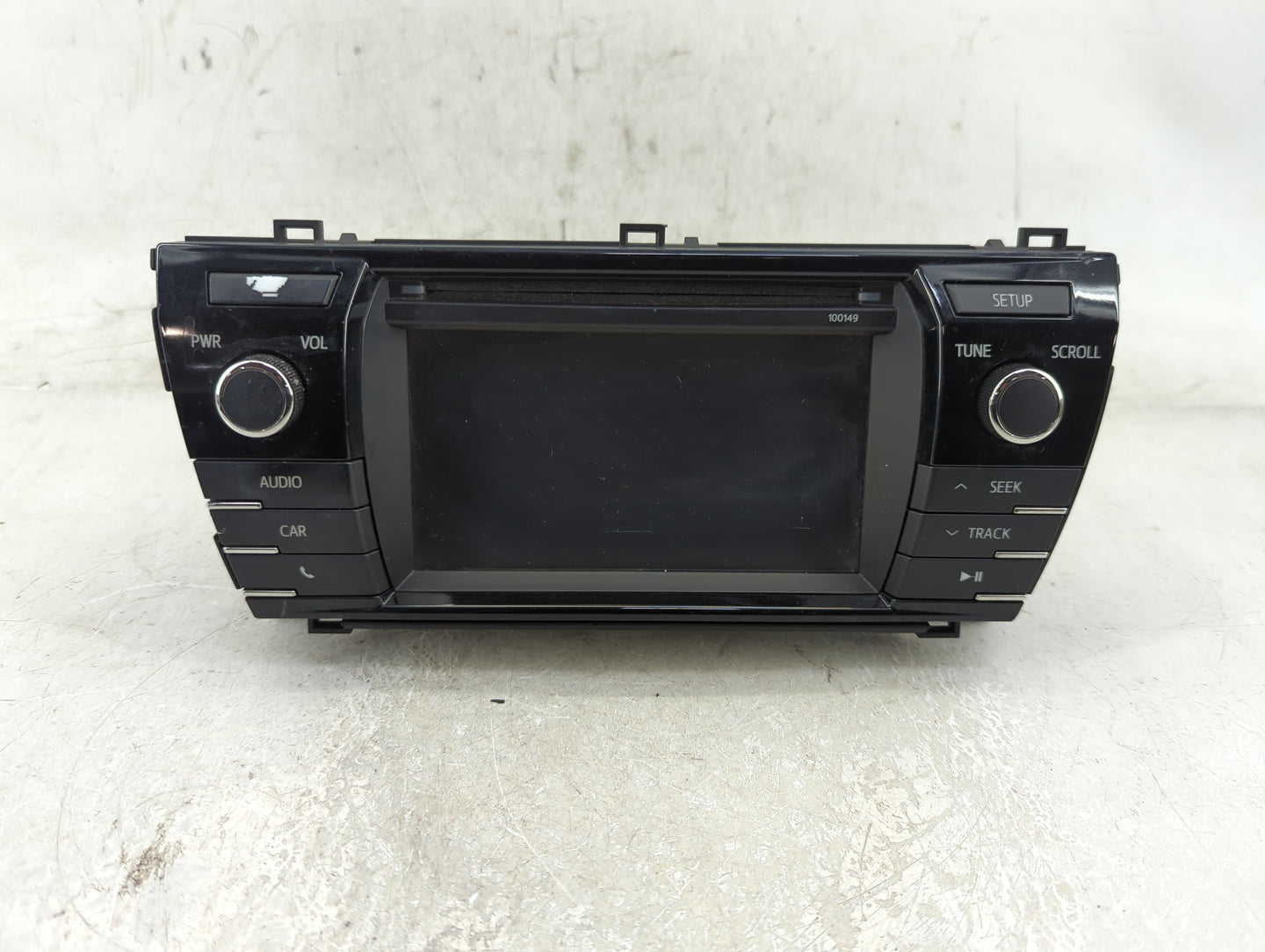 2014-2016 Toyota Corolla Radio AM FM Cd Player Receiver Replacement P/N:86140-02050 Fits Fits 2014 2015 2016 OEM Used Auto P