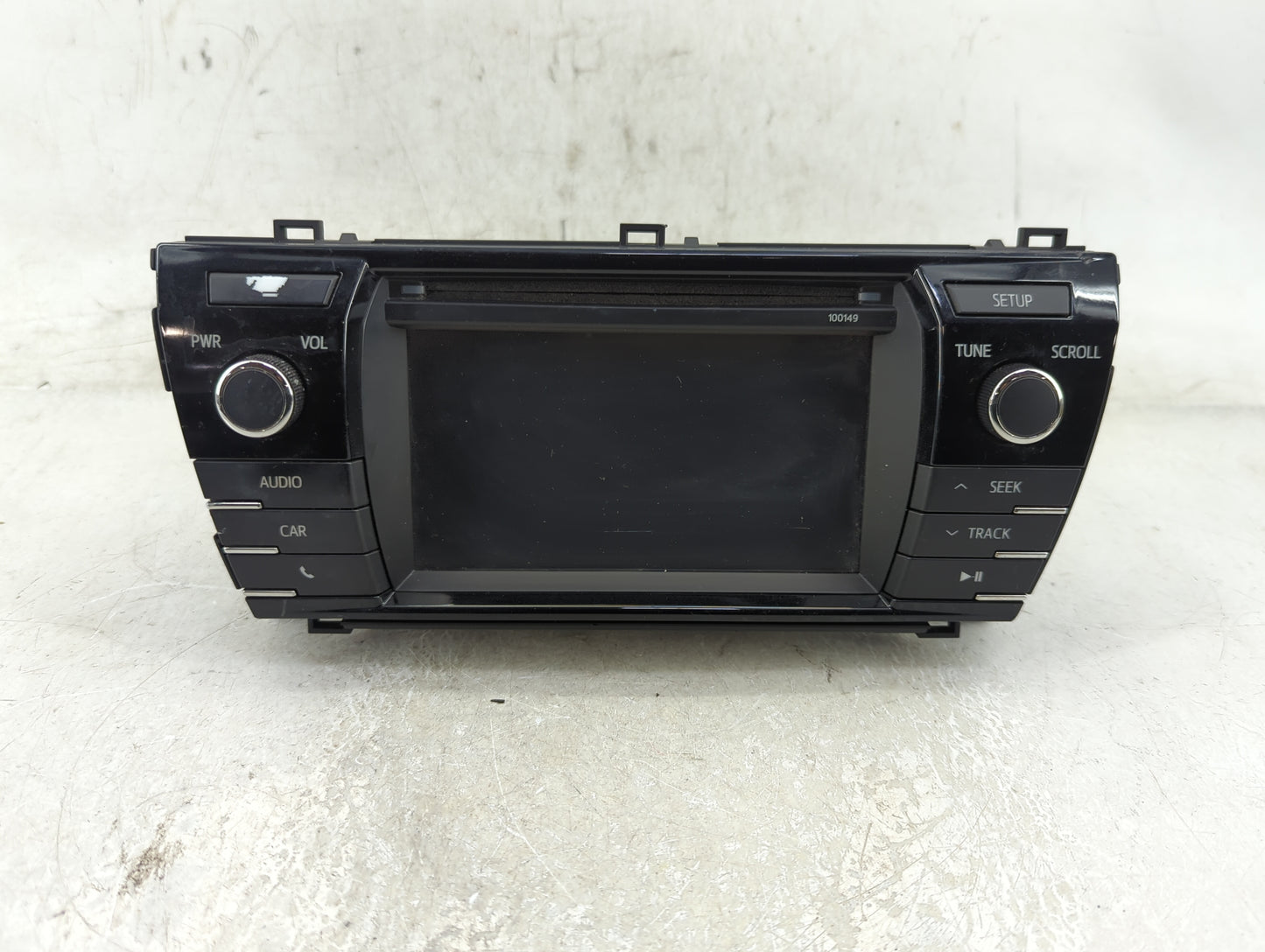 2014-2016 Toyota Corolla Radio AM FM Cd Player Receiver Replacement P/N:86140-02050 Fits Fits 2014 2015 2016 OEM Used Auto P