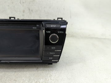 2014-2016 Toyota Corolla Radio AM FM Cd Player Receiver Replacement P/N:86140-02050 Fits Fits 2014 2015 2016 OEM Used Auto Parts