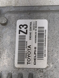 2015-2016 Toyota Corolla PCM Engine Control Computer ECU ECM PCU OEM P/N:89661-0Z630 28447011 Fits Fits 2015 2016 OEM Used A