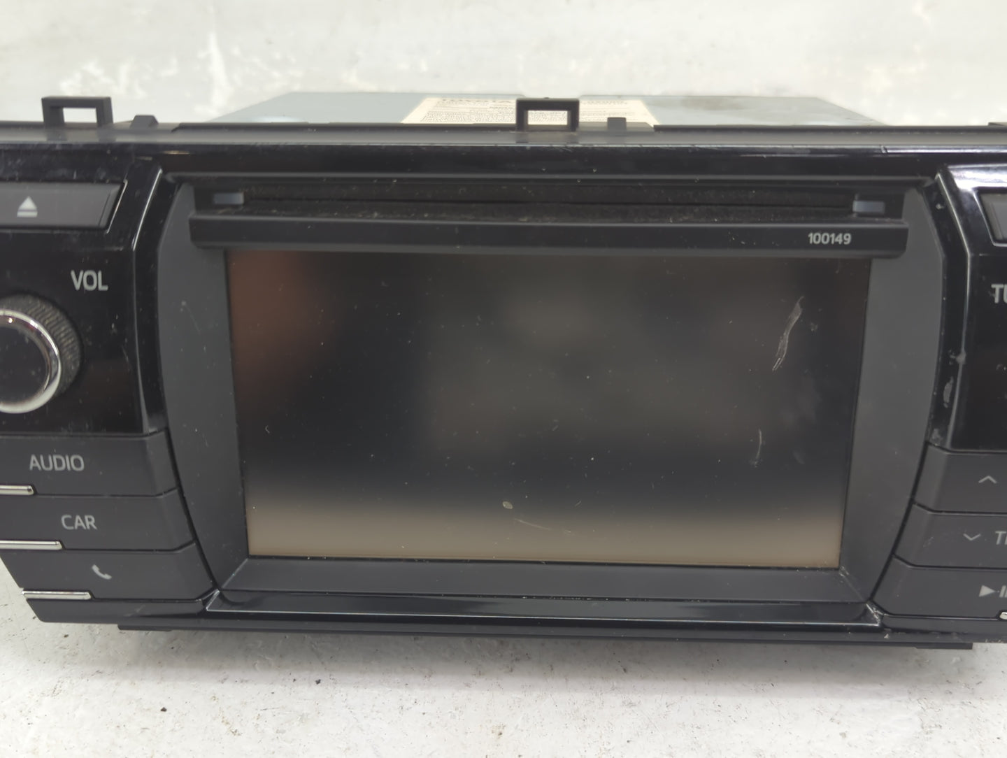 2014-2016 Toyota Corolla Radio AM FM Cd Player Receiver Replacement P/N:86140-02050 Fits Fits 2014 2015 2016 OEM Used Auto P