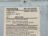 2014-2016 Toyota Corolla Radio AM FM Cd Player Receiver Replacement P/N:86140-02050 Fits Fits 2014 2015 2016 OEM Used Auto P