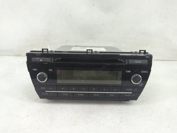2014-2016 Toyota Corolla Radio AM FM Cd Player Receiver Replacement P/N:86120-02F60 CQ-JS73E04D Fits Fits 2014 2015 2016 OEM