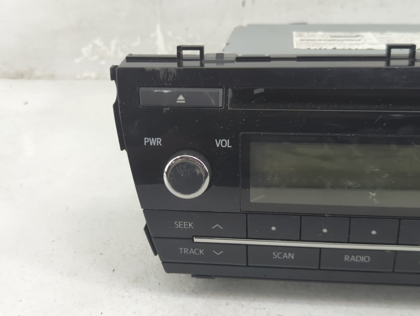 2014-2016 Toyota Corolla Radio AM FM Cd Player Receiver Replacement P/N:86120-02F60 CQ-JS73E04D Fits Fits 2014 2015 2016 OEM