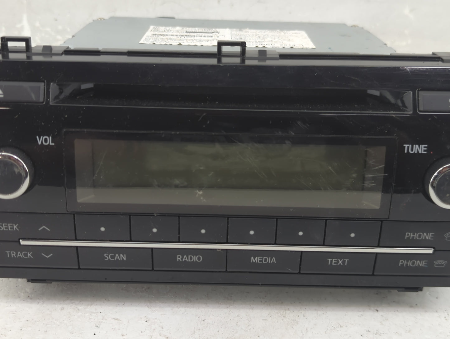2014-2016 Toyota Corolla Radio AM FM Cd Player Receiver Replacement P/N:86120-02F60 CQ-JS73E04D Fits Fits 2014 2015 2016 OEM