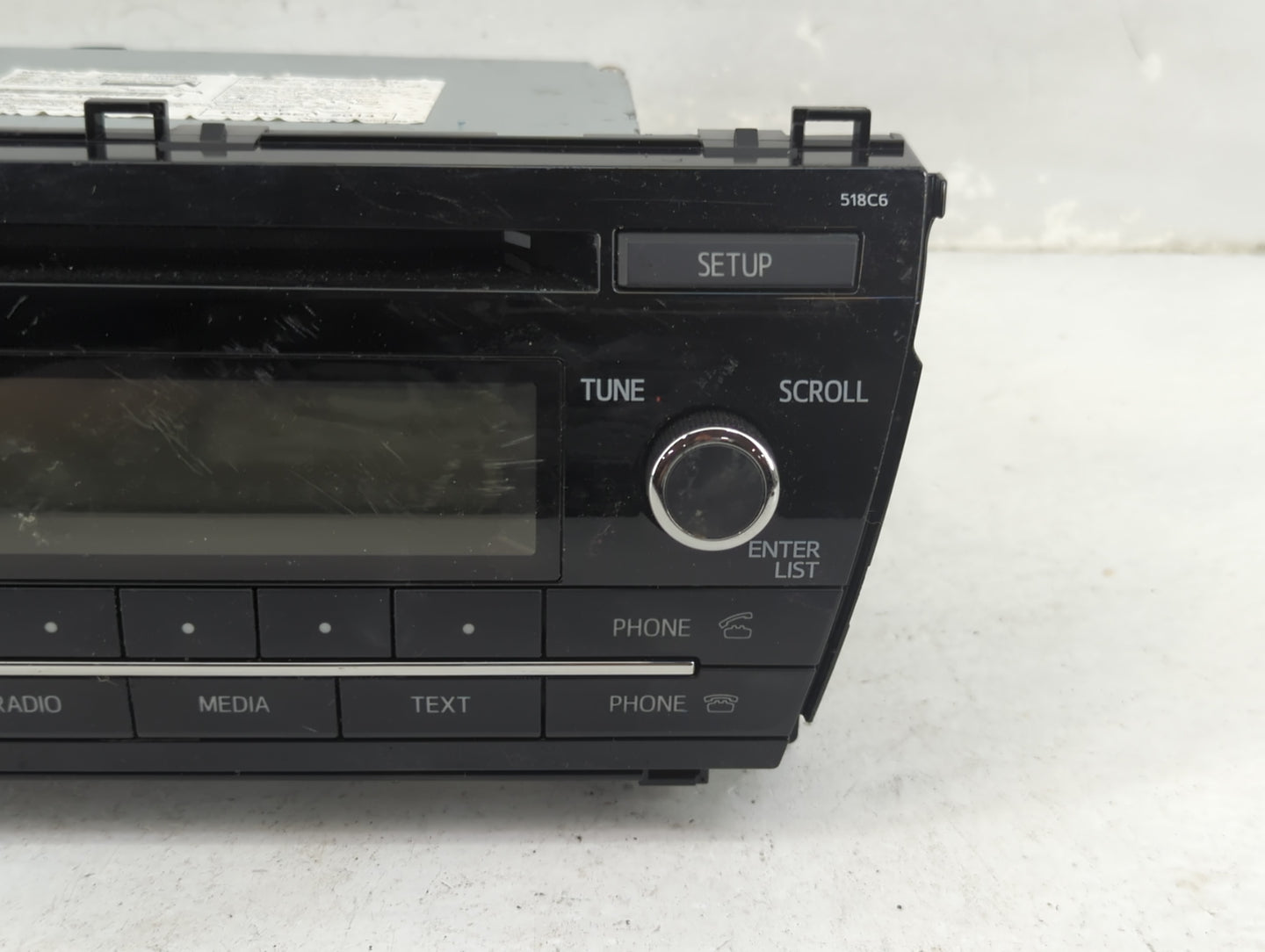 2014-2016 Toyota Corolla Radio AM FM Cd Player Receiver Replacement P/N:86120-02F60 CQ-JS73E04D Fits Fits 2014 2015 2016 OEM