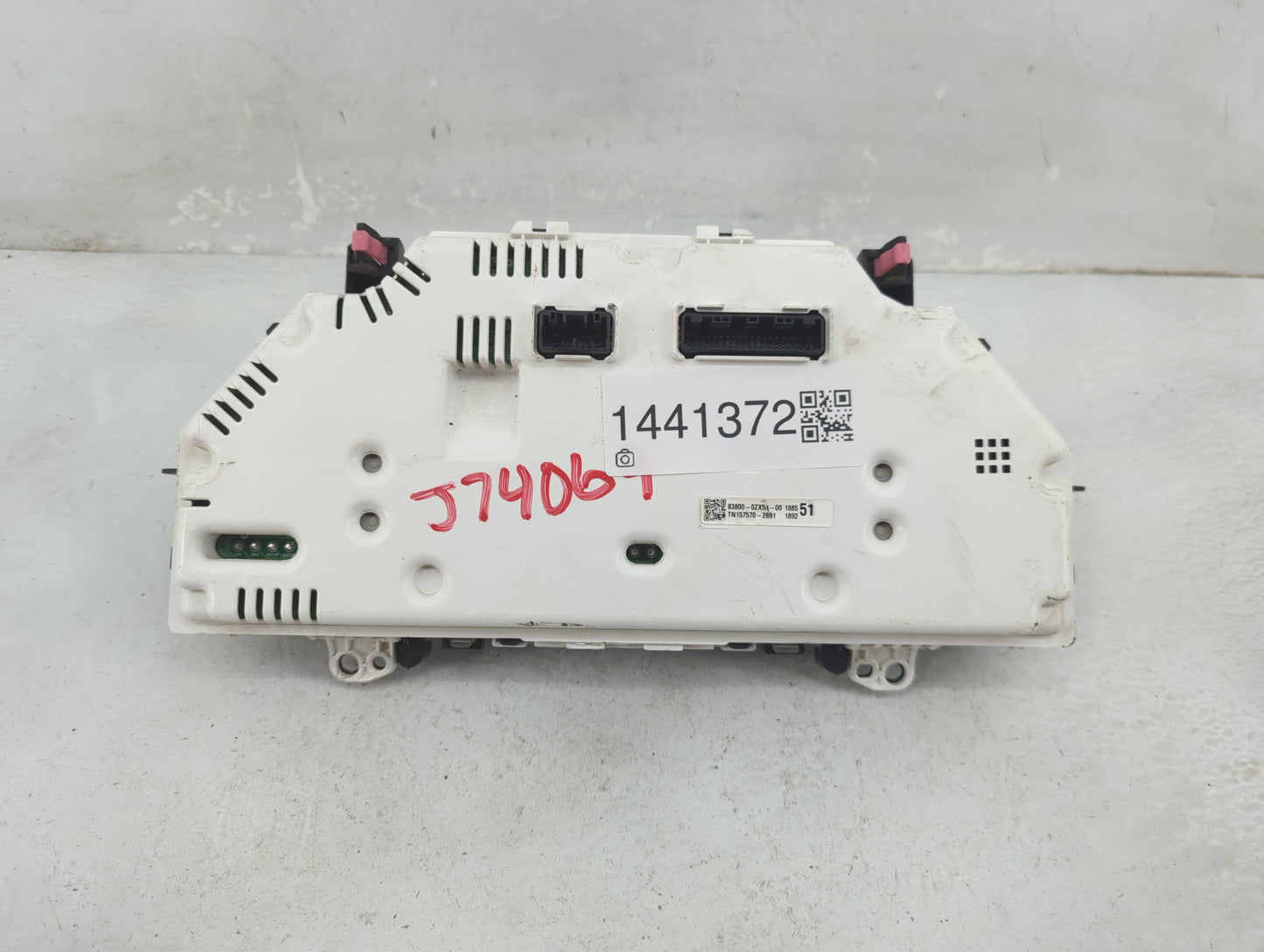 2014-2016 Toyota Corolla Instrument Cluster Speedometer Gauges P/N:83800-0ZX51-00 TN157570-2691 Fits Fits 2014 2015 2016 OEM