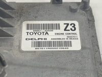 2015-2016 Toyota Corolla PCM Engine Control Computer ECU ECM PCU OEM P/N:89661-0Z630 28447011 Fits Fits 2015 2016 OEM Used A