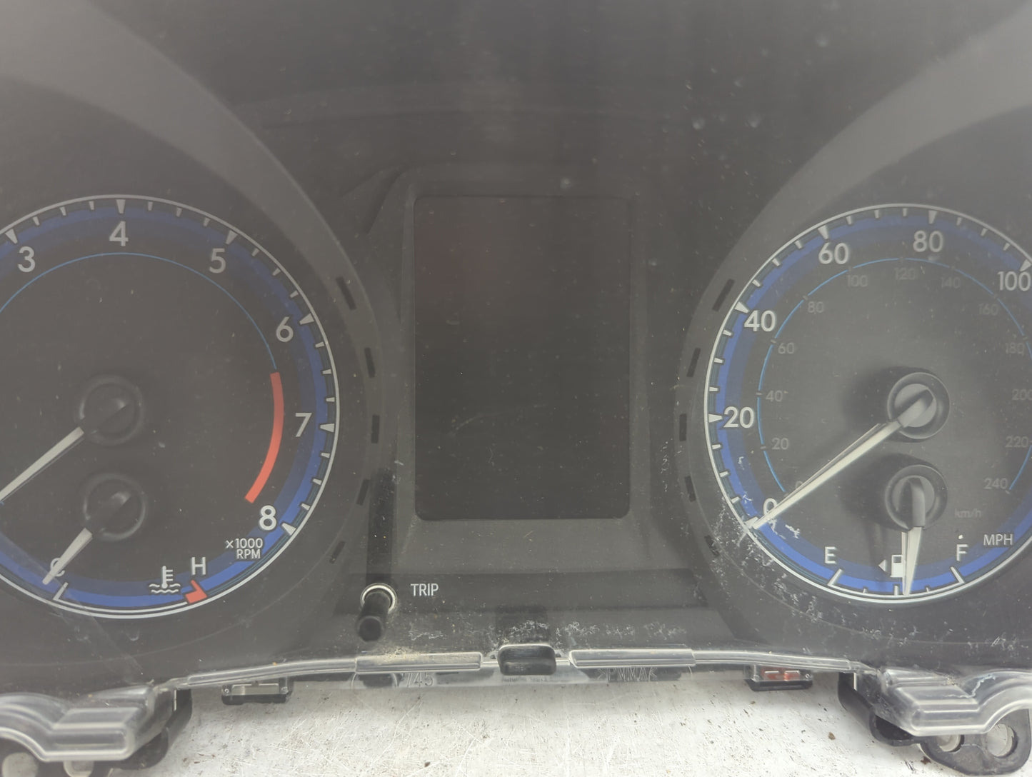 2014-2016 Toyota Corolla Instrument Cluster Speedometer Gauges P/N:83800-0ZX51-00 TN157570-2691 Fits Fits 2014 2015 2016 OEM