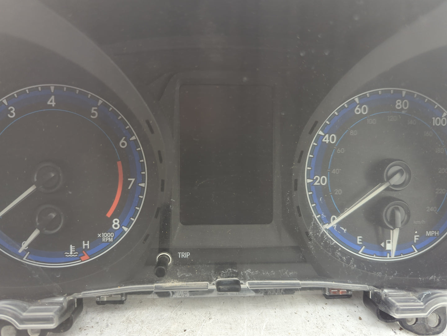 2014-2016 Toyota Corolla Instrument Cluster Speedometer Gauges P/N:83800-0ZX51-00 TN157570-2691 Fits Fits 2014 2015 2016 OEM