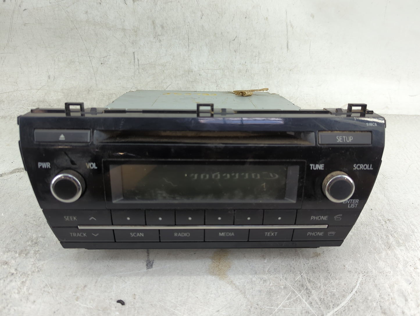 2014-2016 Toyota Corolla Radio AM FM Cd Player Receiver Replacement P/N:FA099830 M5X8KAX, 518C6 Fits Fits 2014 2015 2016 OEM