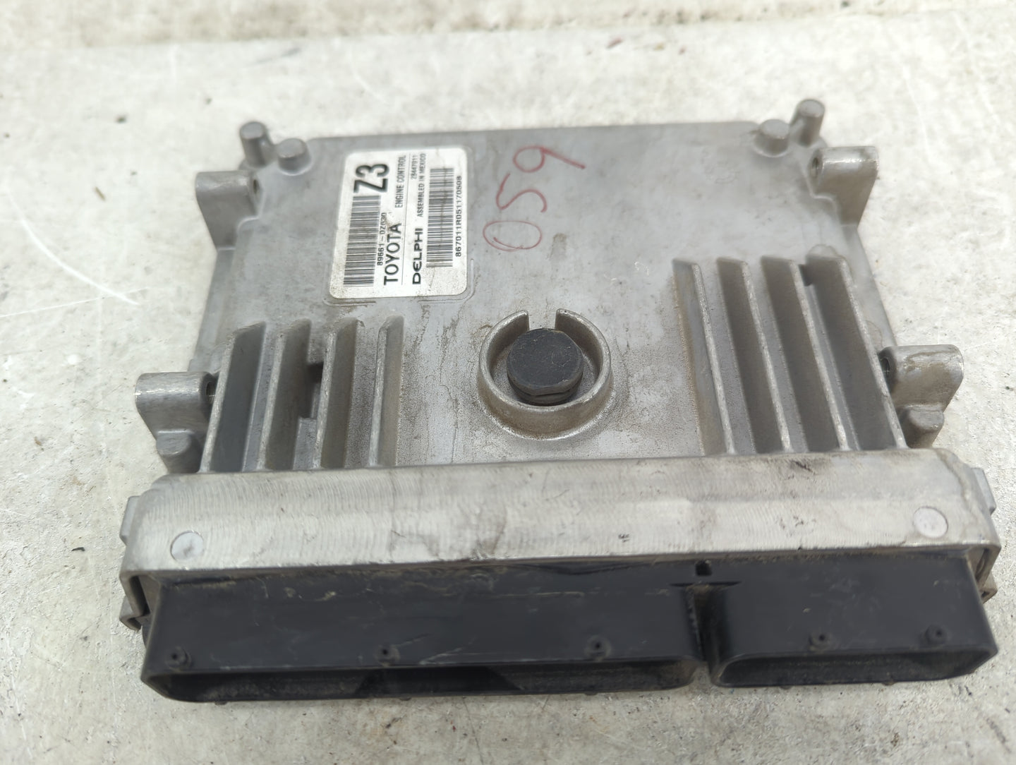 2015-2016 Toyota Corolla PCM Engine Control Computer ECU ECM PCU OEM P/N:89661-0Z630 Fits Fits 2015 2016 OEM Used Auto Parts