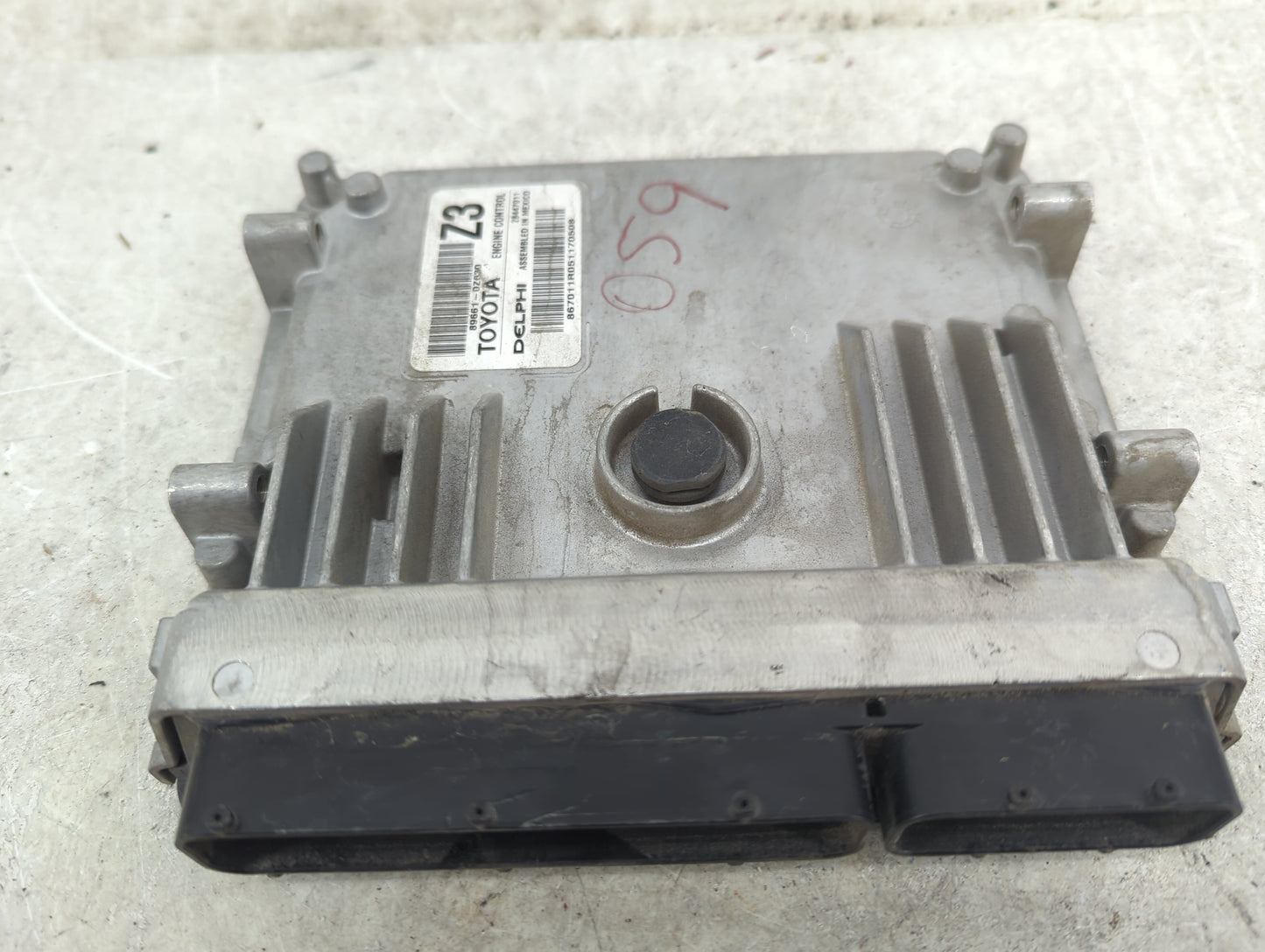 2015-2016 Toyota Corolla PCM Engine Control Computer ECU ECM PCU OEM P/N:89661-0Z630 Fits Fits 2015 2016 OEM Used Auto Parts