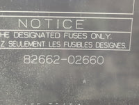 2014-2019 Toyota Corolla Fusebox Fuse Box Panel Relay Module P/N:82662-02660 90080-87010 Fits Fits 2014 2015 2016 2017 2018 