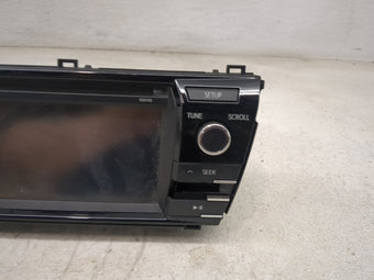 compare product 2014-2016 Toyota Corolla Radio AM FM Cd Player Receiver Replacement P/N:86140-02050 MM405919, FT0049A Fits Fits 2014 2015 2016 OEM Used Auto Parts