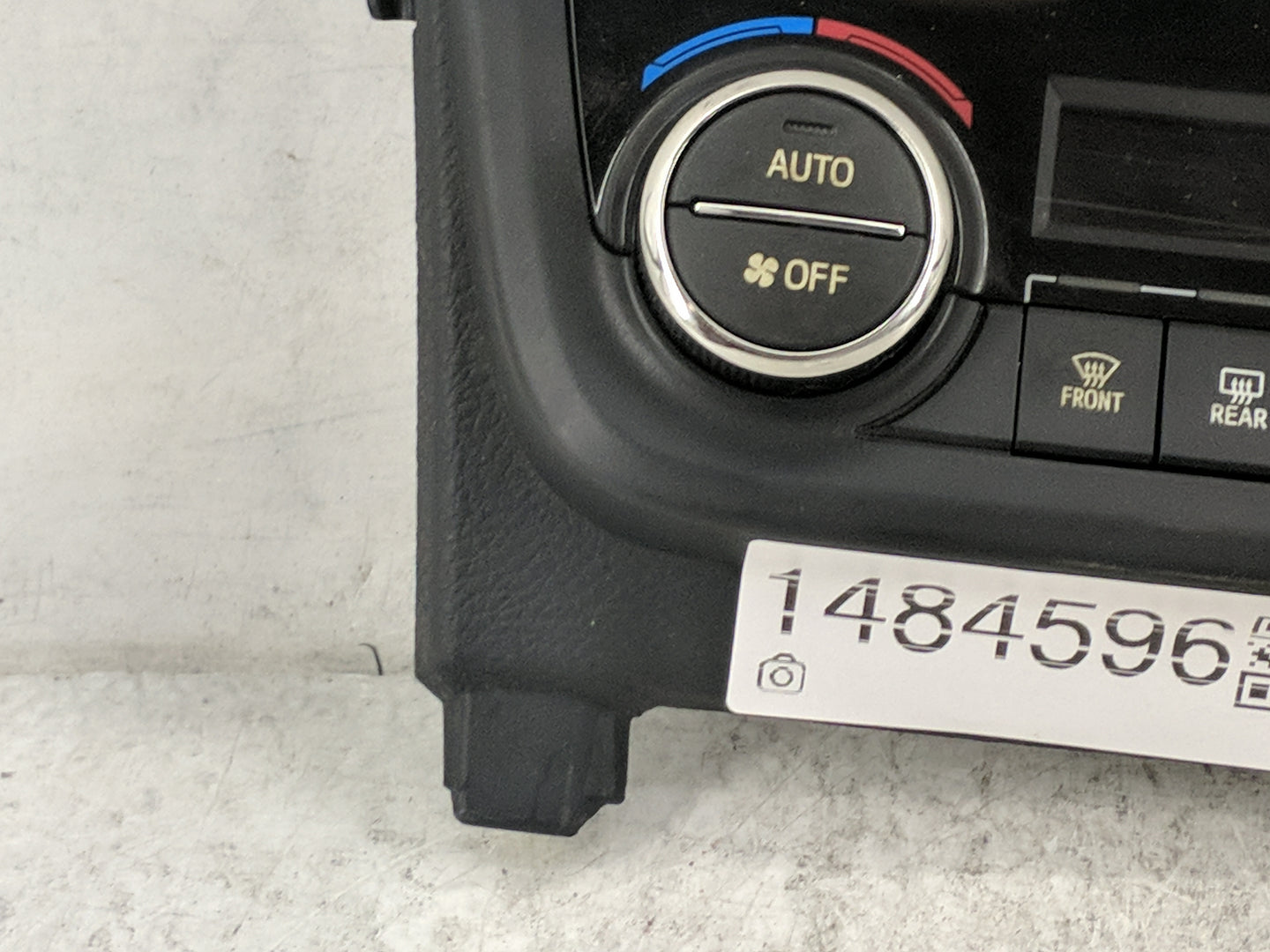 2014-2016 Toyota Corolla Climate Control Module Temperature AC/Heater Replacement P/N:832-6640 55900-02500 Fits OEM Used Aut