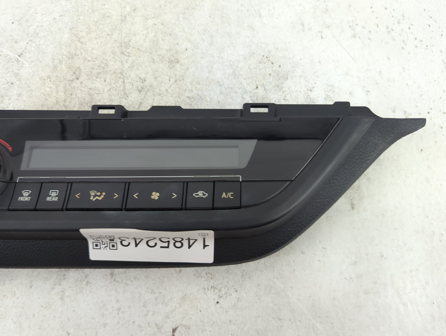 2014-2016 Toyota Corolla Climate Control Module Temperature AC/Heater Replacement P/N:75E82 Fits Fits 2014 2015 2016 OEM Use