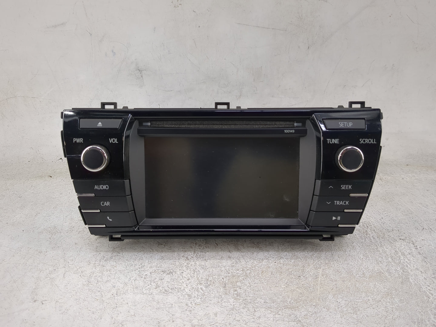 2014-2016 Toyota Corolla Radio AM FM Cd Player Receiver Replacement P/N:86140-02050 138000-1350F101 Fits Fits 2014 2015 2016